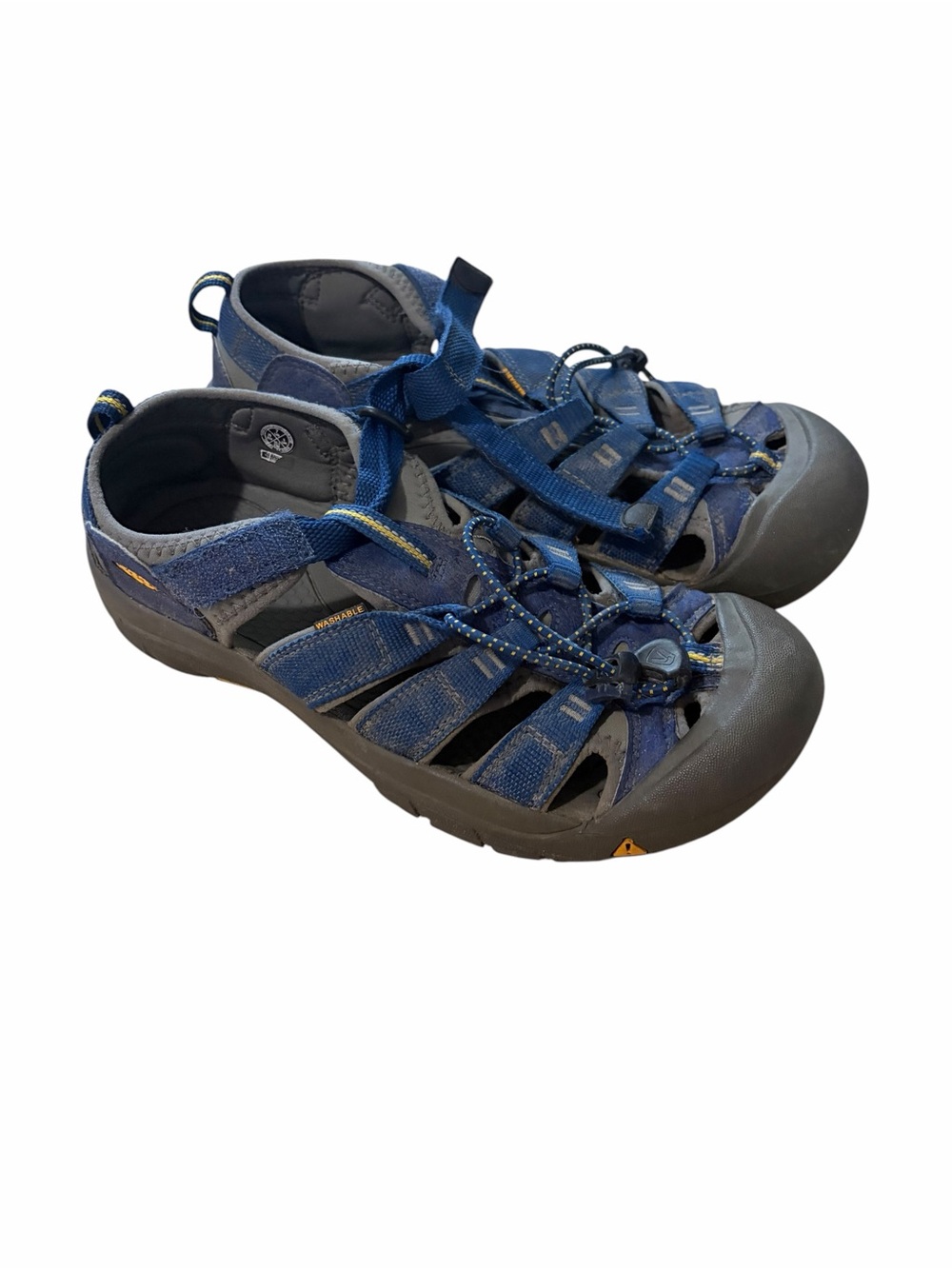 KEEN Newport H2 Water Sandals Men’s 7 Navy Blue/Gray Hiking Outdoors Nature